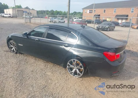 2010 BMW 750Li xDrive from USA, damaged, VIN WBAKC8C54ACY68974